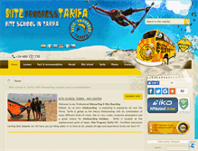 Tablet Screenshot of kiteprogresstarifa.com